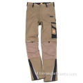 Goedkope Khaki Simple Classic Pants